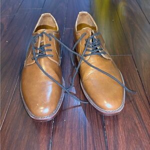 Men's Brown Leather Dress Shoes